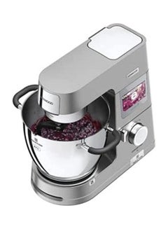 KENWOOD Stand Mixer Metal Body Kitchen Machine Cooking Chef Xl With Induction Cooking Function Built In Weighing Scale Stainless Steel Bowl And Food Steamer 5 Tools Glass Blender Food Processor 6.7 L 1500 W KCL95.424SI Silver  - Image 4