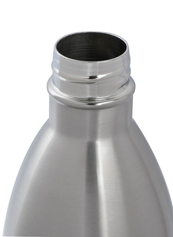 SONASHI 500ML Flask Bottle  Hot And Cold Beverages  Stainless Steel Body with Double Wall Insulation  Unbreakable and Easy to Clean Bottles for Daily Use  Portable Friendly Silver 0.5Liters SVB-502 Silver/Black 0.5Liters  - Image 2