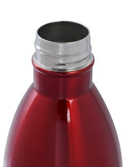 SONASHI 1L Flask Bottle  Hot And Cold Beverages  Stainless Steel Body with Double Wall Insulation  Unbreakable and Easy to Clean Bottles for Daily Use  Portable Friendly Red SVB-1002 Red 33cm  - Image 2