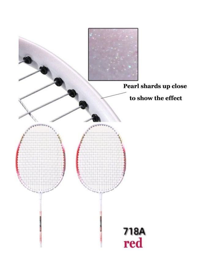 كول بيبي مضرب تنس الريشة من سبائك الألومنيوم من COOLBABY مضرب مزدوج - مجموعة مضرب تنس الريشة للأطفال والكبار - Image 2