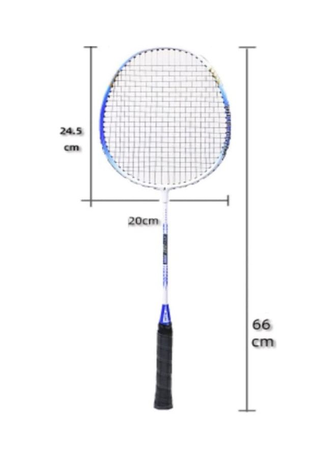 كول بيبي مضرب تنس الريشة من سبائك الألومنيوم من COOLBABY مضرب مزدوج - مجموعة مضرب تنس الريشة للأطفال والكبار - Image 3