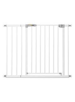 Stop N Safe 2 Safety Gate For Children With 21 Cm Extension, No Drilling, 96 - 101 Cm Wide, Expandable, Metal Grille