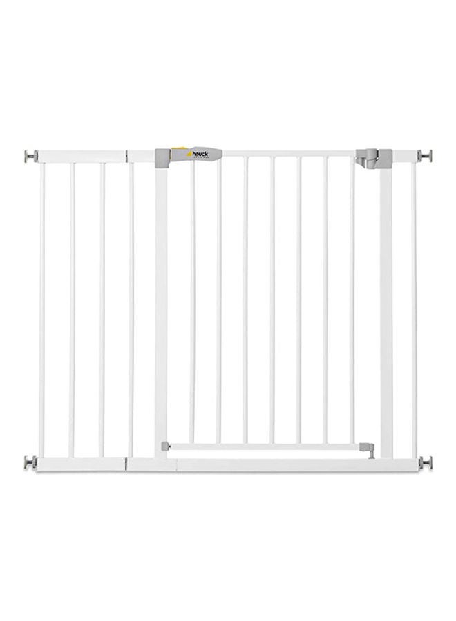 hauck - Stop N Safe 2 Safety Gate For Children With 21 Cm Extension, No Drilling, 96 - 101 Cm Wide, Expandable, Metal Grille - Image 1