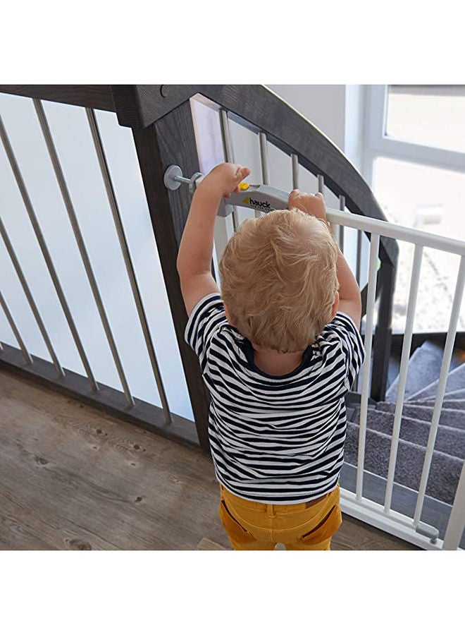 hauck - Stop N Safe 2 Safety Gate For Children With 21 Cm Extension, No Drilling, 96 - 101 Cm Wide, Expandable, Metal Grille - Image 1