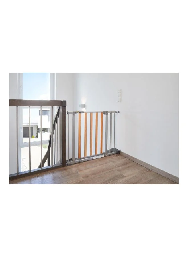 هوك 9 Cm Extension For Wood Lock, Stop And Safe 2 Safety Gate, Pressure Fit, Metal, Grey