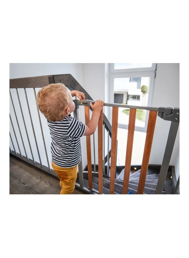 هوك 9 Cm Extension For Wood Lock, Stop And Safe 2 Safety Gate, Pressure Fit, Metal, Grey