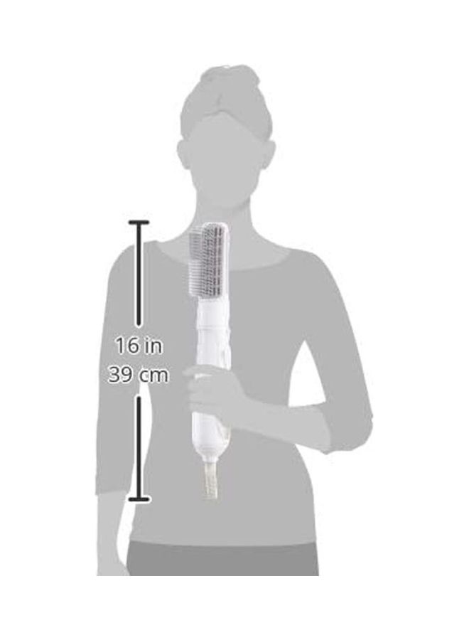 Blow Brush Electric For Ideal Hairstyle White