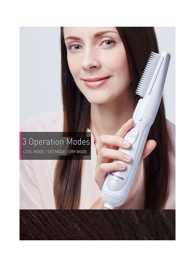 Blow Brush Electric For Ideal Hairstyle White