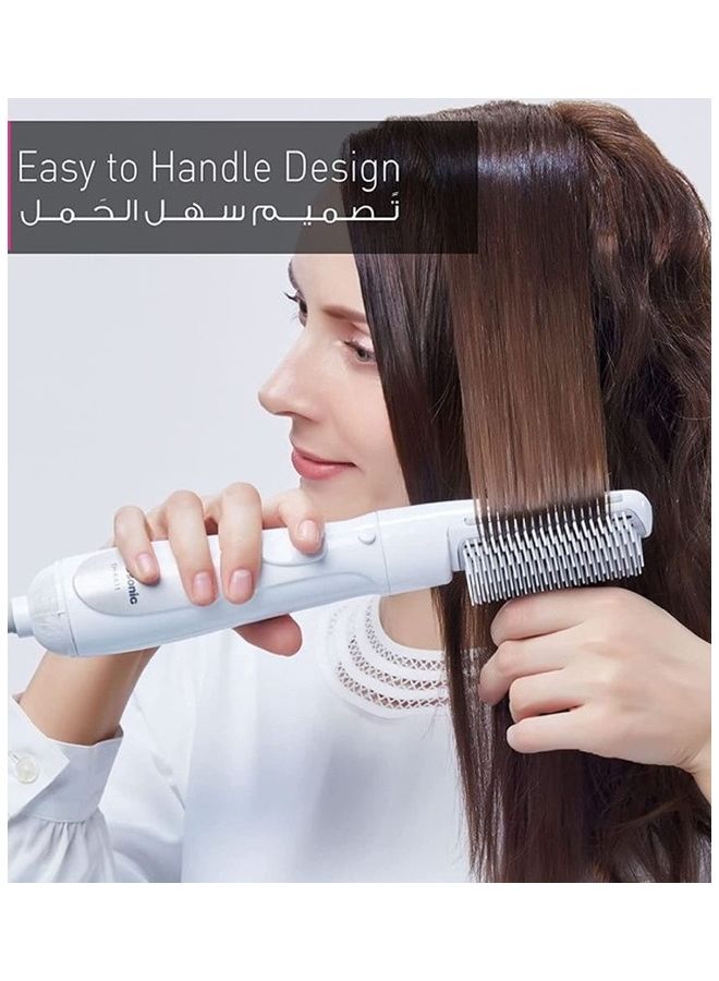Blow Brush Electric For Ideal Hairstyle White