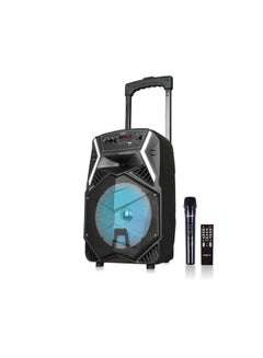 Impex TS-25B Multimedia Portable Trolley Speaker With Mic And LED Light ...