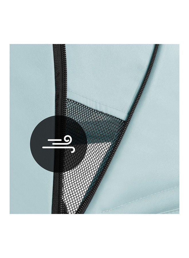 hauck - Sun Canopy For Pushchair Swift X, Upf 50 +, 3 Zones With Ventilation Outlets, Individual Summer Look, Easy To Install, Blue - Image 1