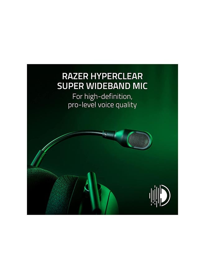 RAZER - Blackshark V2 Pro Wireless Gaming Headset 2023 Edition 50Mm Titanium Drivers Hyperclear Super Wideband Mic Noise-Isolating Earcups Ultra Soft Memory Foam 70 Hour Battery Life - Image 1