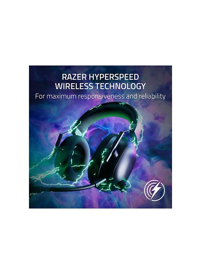 RAZER - Blackshark V2 Pro Wireless Gaming Headset 2023 Edition 50Mm Titanium Drivers Hyperclear Super Wideband Mic Noise-Isolating Earcups Ultra Soft Memory Foam 70 Hour Battery Life - Image 1
