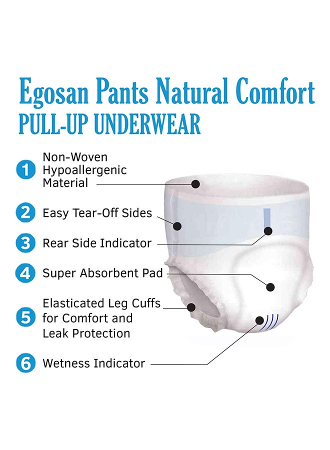 EGOSAN 14-Piece Natural Comfort Pants - Medium - Image 2