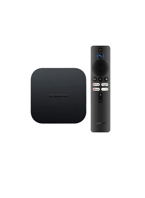 Mi Tv Box S 2Nd Gen 4K Ultra Hd Streaming Media Player Google Assistant And Remote Supported Black