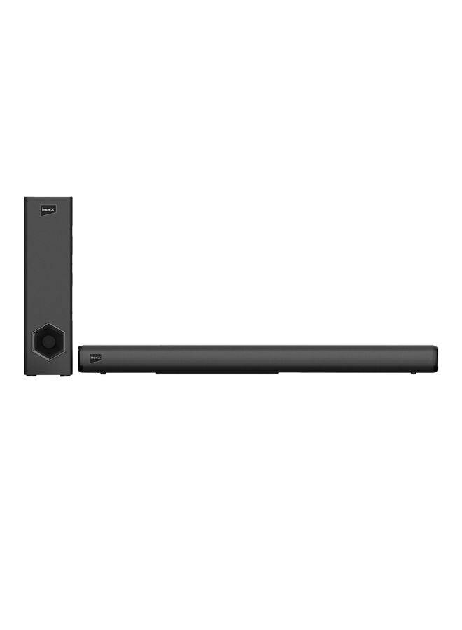 Impex 2.1 Wireless Subwoofer Soundbar Beat Beam 120W SB 6000 Black  - Image 1