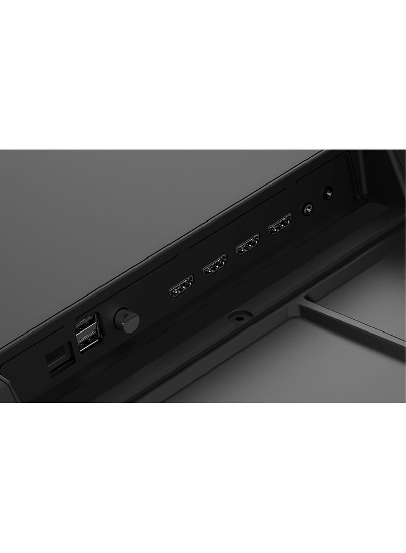 evvoli - 43 Inch 4K QLED Android Smart TV Frameless 43EV250QA Black - Image 1