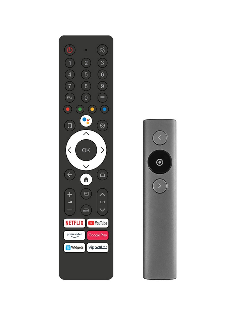 evvoli - 85-Inch 4K Mini LED Android Smart Tv, Dolby Vision-Atoms, HDR 10+, 120HZ With Remote Laser Pointer 85EV600MA Grey - Image 1