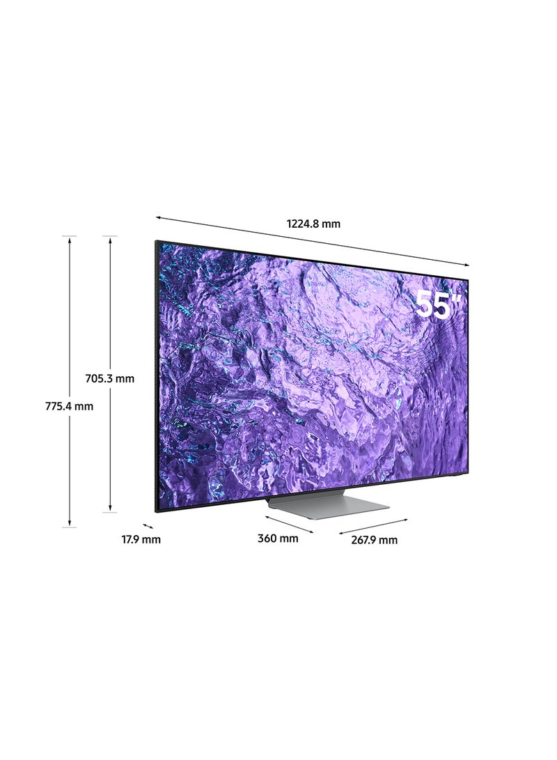 Samsung Smart TV, Neo QLED 8K, QN700C, 55 Inch, 2023, Quantum Matrix Technology, OTS Lite, Dolby Atmos QA55QN700CUXZN Titan Black  - Image 3