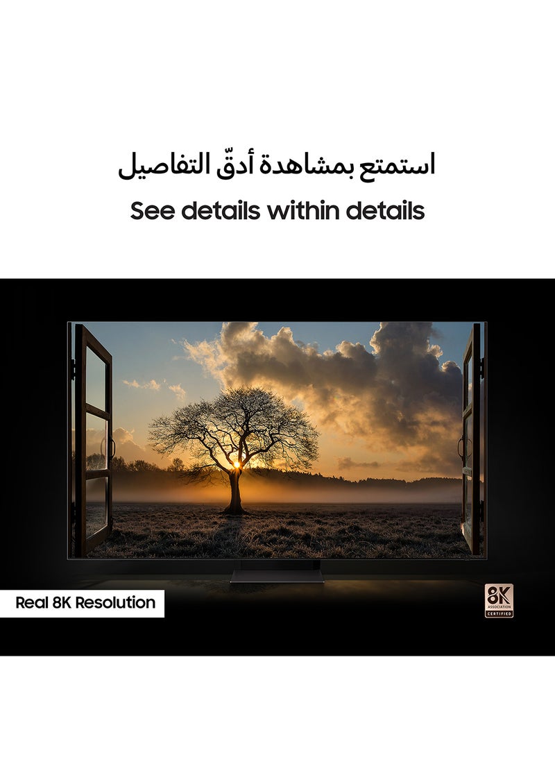 Samsung - Smart TV, Neo QLED 8K, QN700C, 55 Inch, 2023, Quantum Matrix Technology, OTS Lite, Dolby Atmos QA55QN700CUXZN Titan Black - Image 1