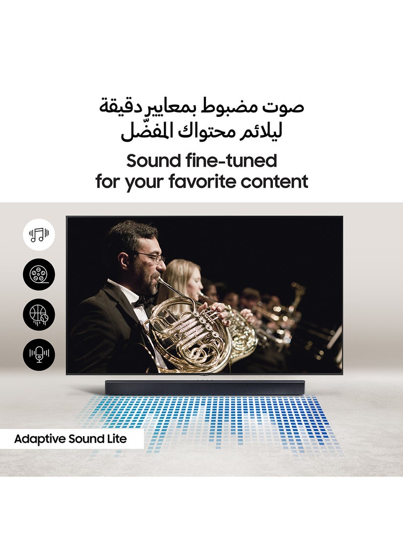 Samsung - 2.1 CH Wireless Sound bar, with Dolby Atmos - HW-C450/ZN Black - Image 1