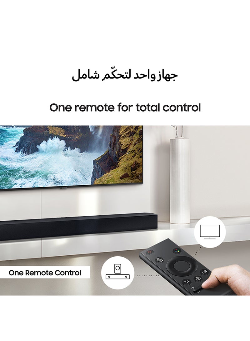 Samsung - 2.1 CH Wireless Sound bar, with Dolby Atmos - HW-C450/ZN Black - Image 1