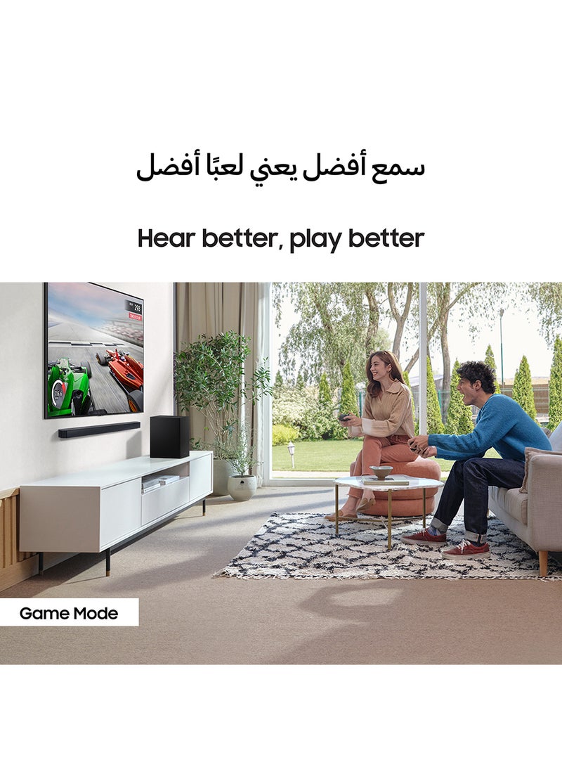 Samsung - 2.1 CH Wireless Sound bar, with Dolby Atmos - HW-C450/ZN Black - Image 1