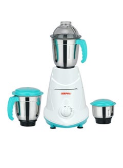 GEEPAS 4-Piece Electric Mixer Grinder 1.2 L 550.0 W GSB5080 White/Blue/Silver  - Image 1