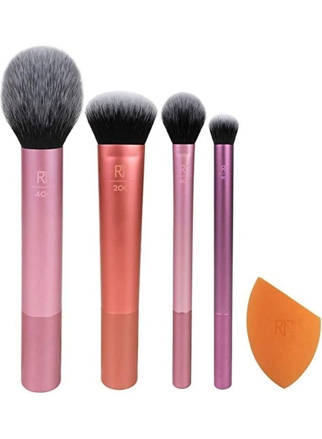 REAL TECHNIQUES - original Everyday Essentials Multi Use Brush Set Multicolour - Image 1
