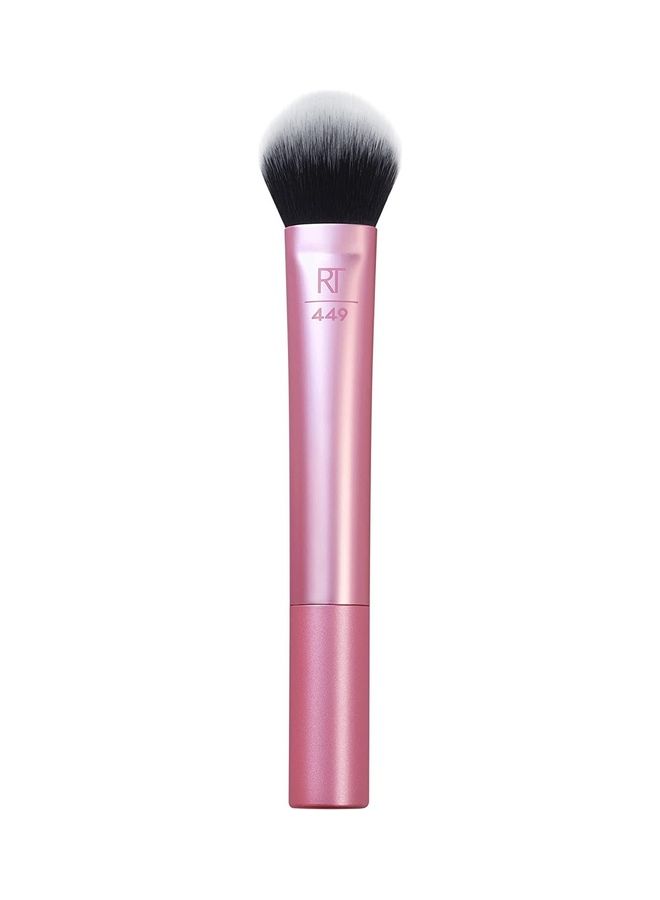 REAL TECHNIQUES Tapered Cheek Brush Pink  - Image 1