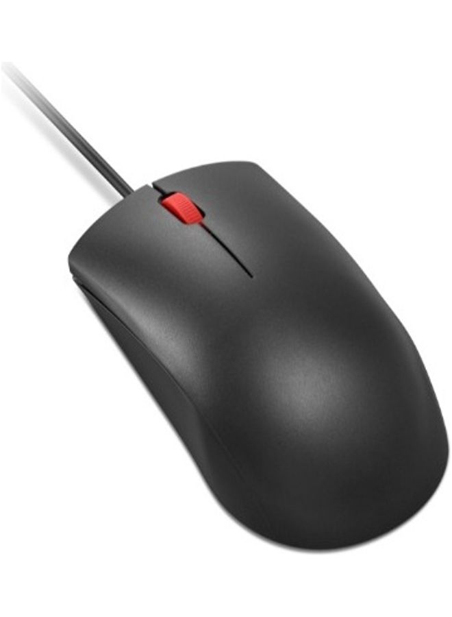 Lenovo Wired Mouse Black  - Image 4