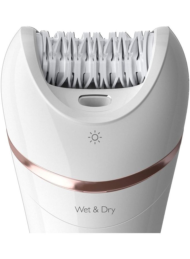 Philips Epilator Series 8000 With 3 Accessories White - Image 3