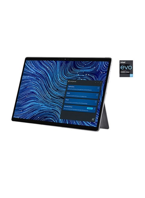 Latitude 7000 7320 Detachable Laptop With 13-Inch Display, Core i7-1180G7 Processor/16GB RAM/512GB SSD/Intel Iris XE Graphics/Windows 11 English Titan Grey