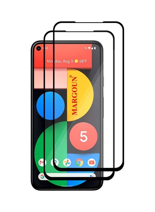 MARGOUN 2 Pack For Google 5 Tempered Glass Screen Protector Full Glue Clear - Image 3