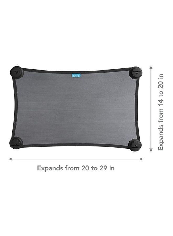 Munchkin Stretch to Fit Sun Shade Provides Maximum Uva/uvb Protection Safe View Premium Mesh Stretch For Max Coverage  - Image 4