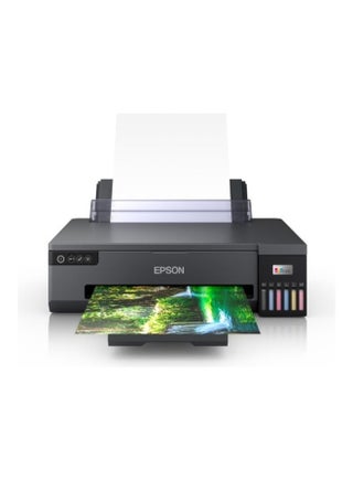 EcoTank L18050 Ink Printer, 6 Color Dye Based Inks, A3+ Borderless Photo Printing, Print Speed Appx 27 sec* (4R) / 65 sec* (A4), CD/DVD/PVC/ID Card Printing, WiFi Direct, C11CK38403DA Black - v1684218742/N53406292A_1