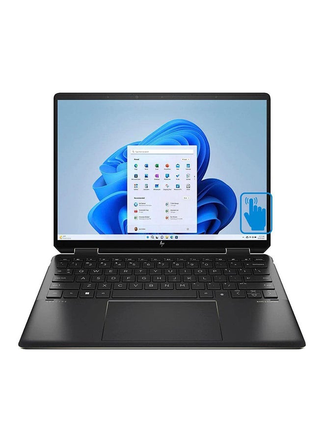 HP - X360 14-ef2013dx Spectre 2-In-1 (Upgraded Version) Laptop With 13.5-Inch Display, Core i7-1355U Processor/16GB RAM/512GB SSD/Intel Iris XE Graphics/Windows 11 English Black - Image 1