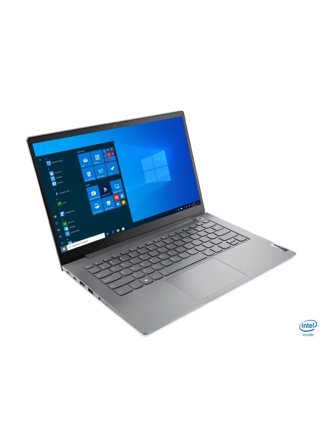 Lenovo - ThinkBook 14 G2 ITL (Upgraded Version) Laptop with 14 inch Full HD, Intel Core i5-1135G7/8GB DDR4/256GB SSD/Intel Iris Xe Graphics/Window 10 Pro/ English/Arabic Mineral Grey - Image 1
