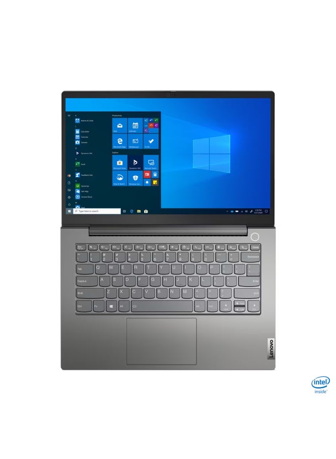 Lenovo - ThinkBook 14 G2 ITL (Upgraded Version) Laptop with 14 inch Full HD, Intel Core i5-1135G7/8GB DDR4/256GB SSD/Intel Iris Xe Graphics/Window 10 Pro/ English/Arabic Mineral Grey - Image 1