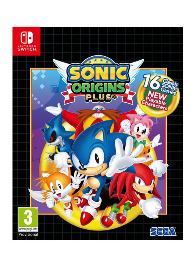 Sega Sonic Origins Plus Switch - Nintendo Switch  - Image 1