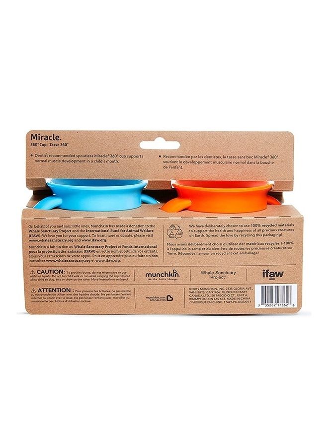 Munchkin 2 Piece Miracle 360° Wildlove Trainer Cup 6oz  - Image 3