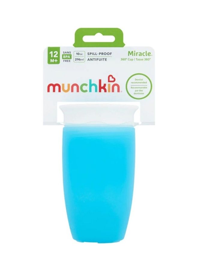 Munchkin - Miracle 360° Sippy Cup 1 PIece 10oz -Blue - Image 1