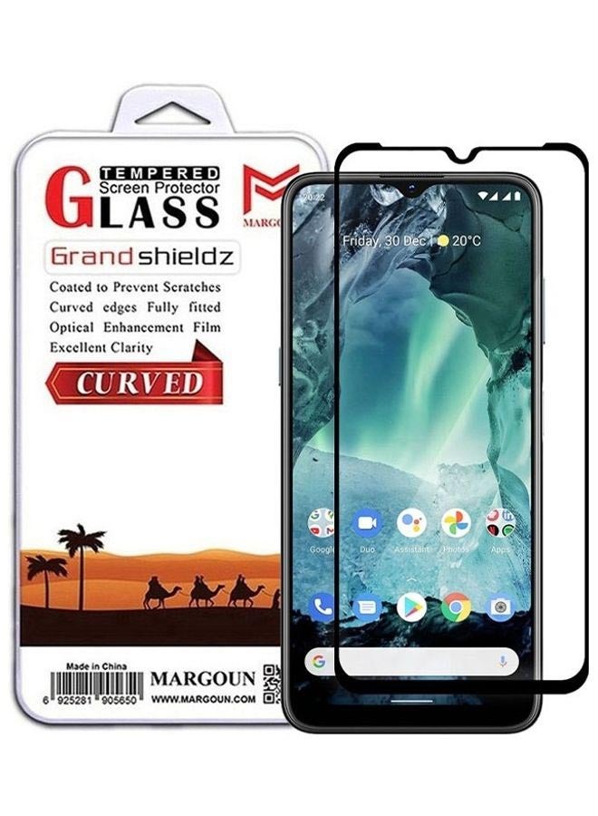 MARGOUN Nokia G11 Tempered Glass Screen Protector Full Glue Back Clear - Image 1