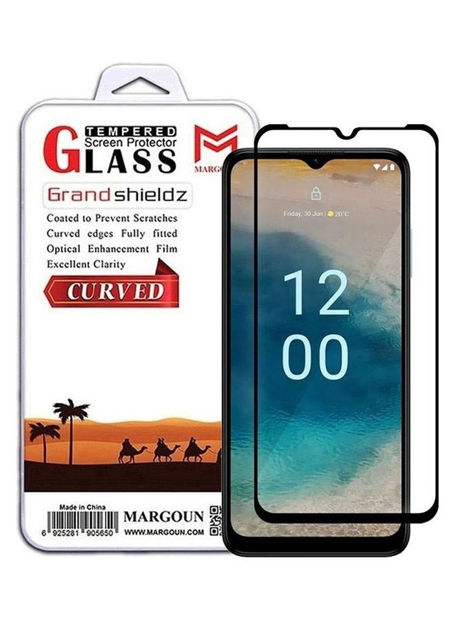 MARGOUN Nokia G22 Tempered Glass Screen Protector Full Glue Back Clear - Image 1