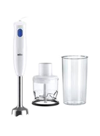 Multi Quick 1, Hand Blender, One Speed, 0.350L Chopper, 0.600L Beaker, Dishwasher Safe, 350 ml 450 W MQ10.201MWH White - v1684259417/N53405889A_1