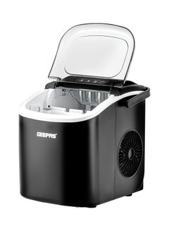 GEEPAS Portable Automatic Ice Maker 1.2 L Water Container Capacity, 0.6 KG Ice Container Capacity Produces 12 KG Ice per Day 100 W GIM63053UK Black  - Image 2