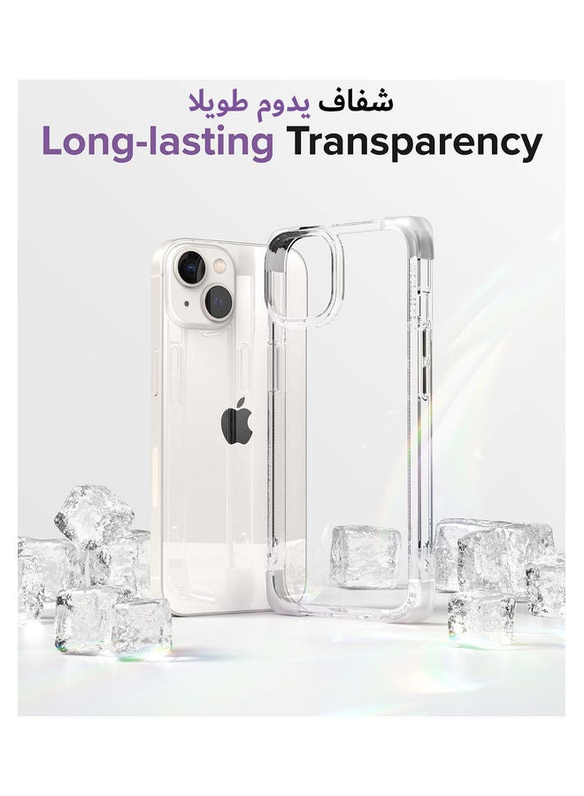 جراب iPhone 14 Plus TPU وغطاء PC بتصميم Fusion Bumper