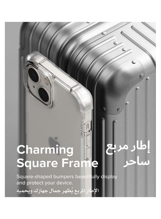 جراب iPhone 14 Plus TPU وغطاء PC بتصميم Fusion Bumper