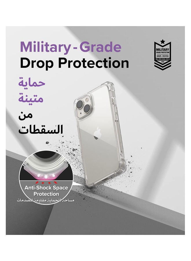 جراب iPhone 14 Plus TPU وغطاء PC بتصميم Fusion Bumper