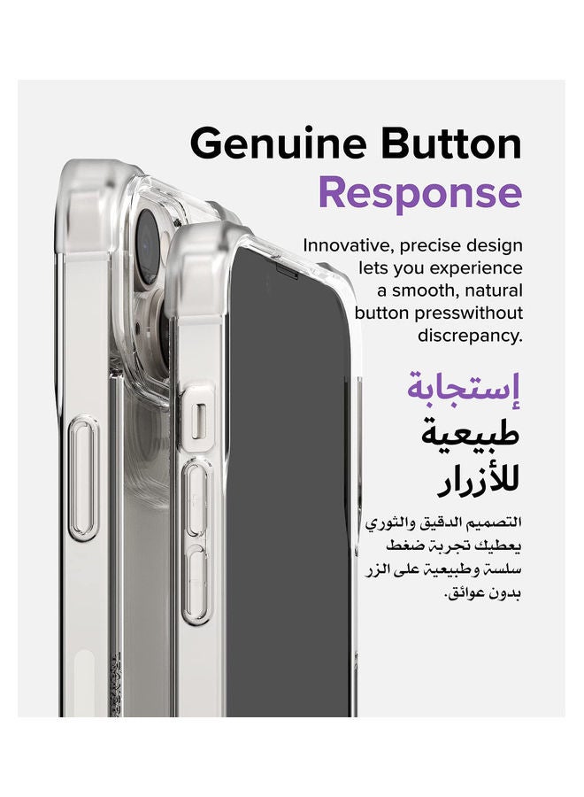 جراب iPhone 14 Plus TPU وغطاء PC بتصميم Fusion Bumper